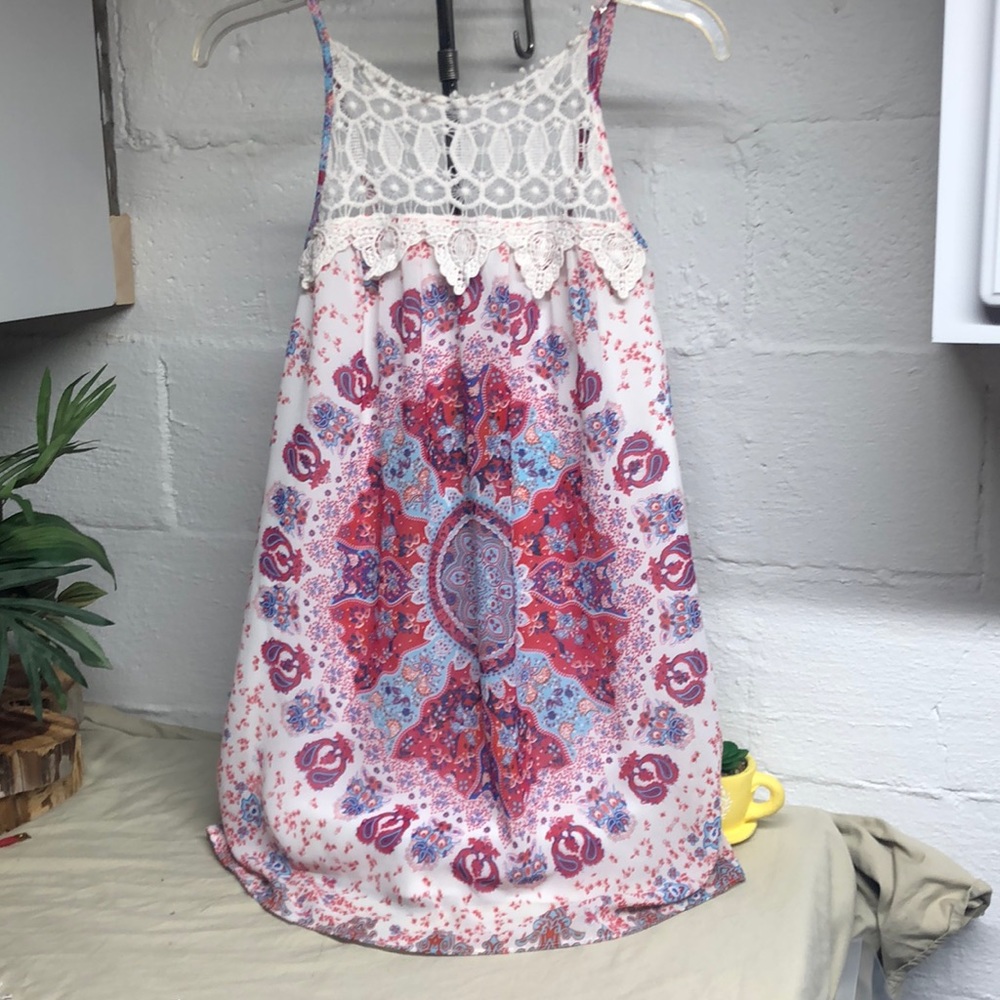 Entro Spaghetti‎ strap lace front summer